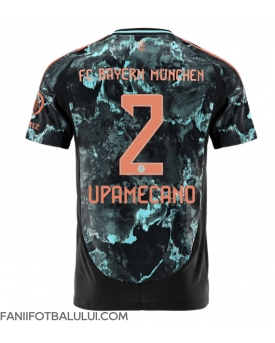 Bayern Munich Dayot Upamecano #2 Tricou Fotbal Replică 2024-25 Barbati Deplasare